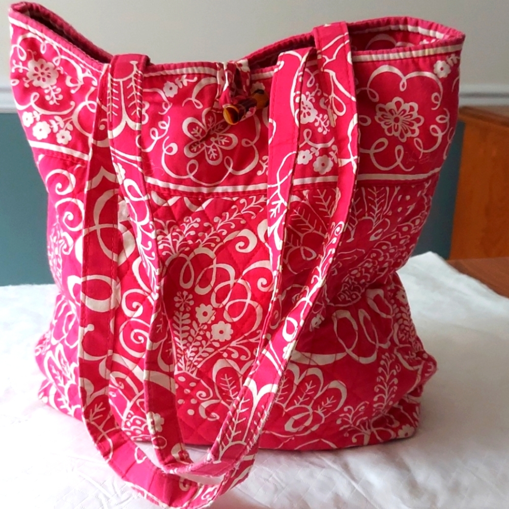 Vera Bradley large tote handbag
